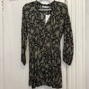 Zara Paisley print dress